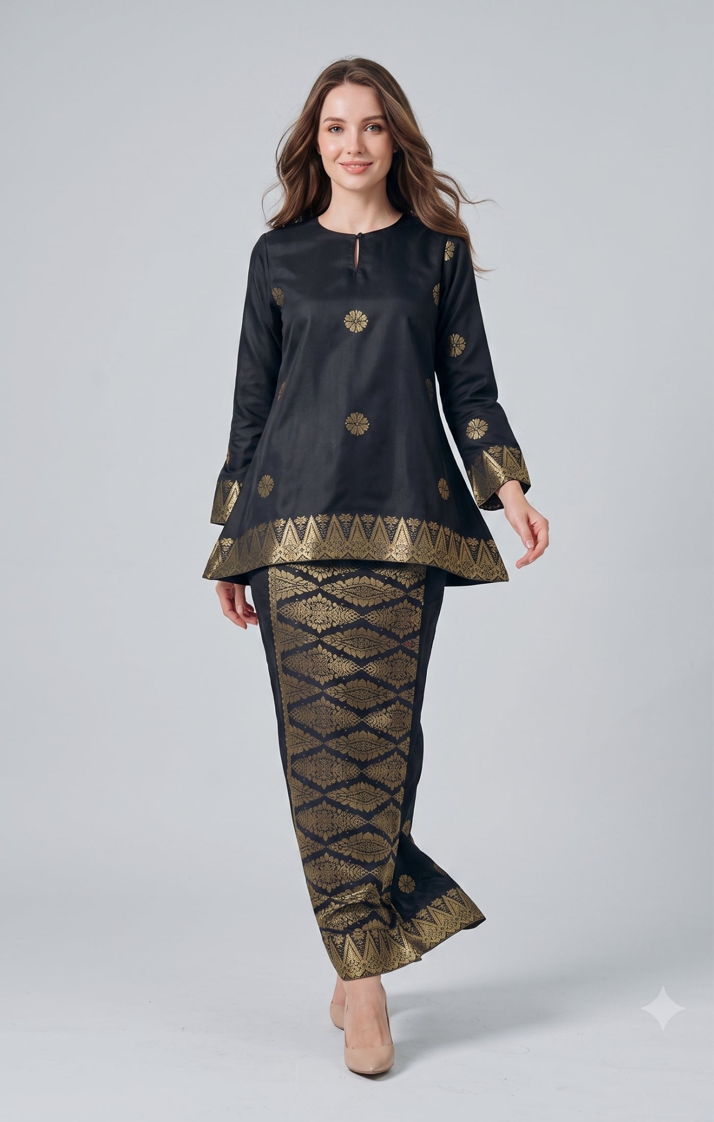 ARYANA KURUNG KEDAH | BLACK GOLD
